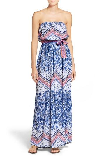 Women's Green Dragon Iman Cover-up Maxi Dress