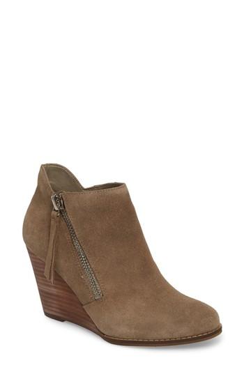 Women's Jessica Simpson Carnivela Wedge Bootie M - Grey