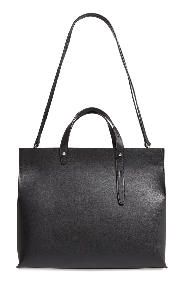 Rebecca Minkoff Stella Square Tote - Black