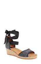 Women's Ugg Amell Ankle Wrap Sandal .5 M - Black