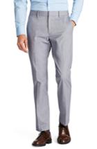 Men's Bonobos Weekday Warrior Flat Front Stretch Cotton Pants X 32 - Blue