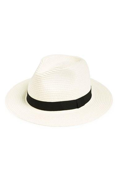 Bp. Straw Panama Hat (juniors) Ivory