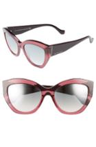 Women's Balenciaga 56mm Cat Eye Sunglasses -