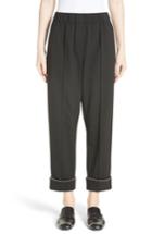 Women's Alexander Wang Chain Trim Track Pants