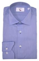 Men's Lorenzo Uomo Trim Fit Dress Shirt - 32 - Blue