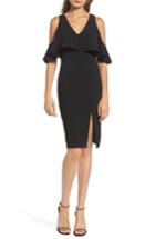 Women's Greylin Selah Cold Shoulder Sheath Dress - Black