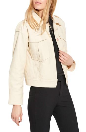Women's Ayr The International Twill Jacket - Ivory