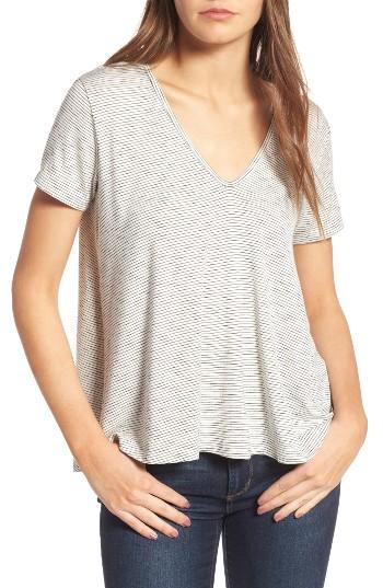 Women's Lush Strappy Back Stripe Tee