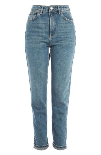 Women's Topshop Mom Jeans X 34 - Blue