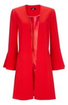 Women's Wallis Edge To Edge Flare Sleeve Coat