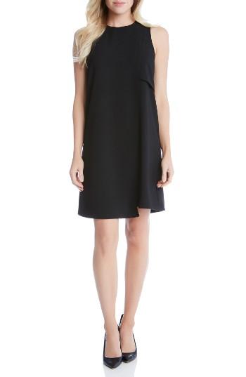 Women's Karen Kane Asymmetrical Shift Dress - Black