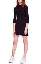 Women's Free People French Girl Sweater Minidress - Black