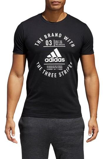 Men's Adidas Bos Label T-shirt - Black