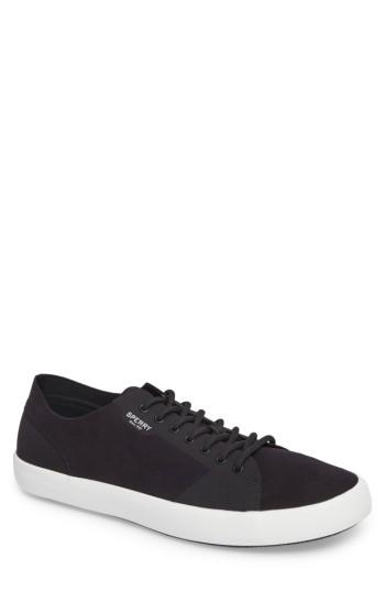 Men's Sperry Flex Deck T Sneaker, Size 9 M - Black