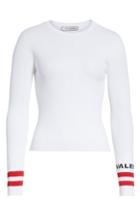 Women's Valentino Logo Sleeve Knit Top