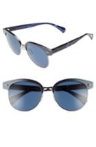 Women's Oliver Peoples Shaelie 55mm Mirrored Semi-rim Sunglasses -