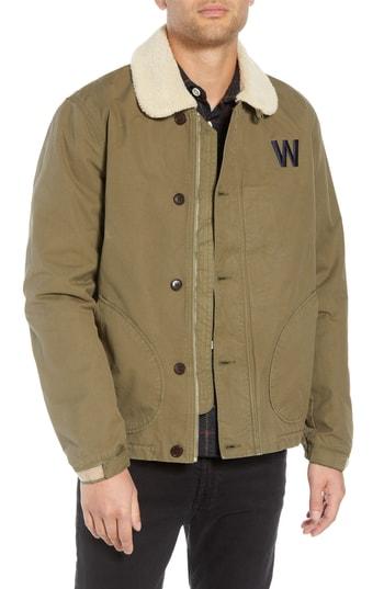 Men's Wax London Farrow Trim Fit Jacket - Beige