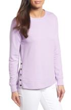 Women's Gibson Side Snap Sweatshirt - Grey