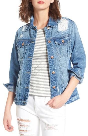 Women's Thread & Supply Switzer Denim Jacket - Blue