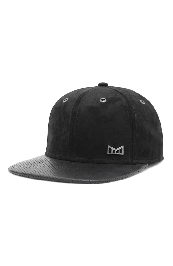 Men's Melin 'the Drive' Classic Fit Flat Brim Baseball Cap - Black