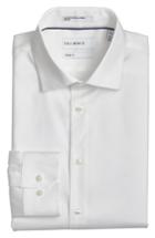 Men's Calibrate Trim Fit Non-iron Dress Shirt - 34/35 - White