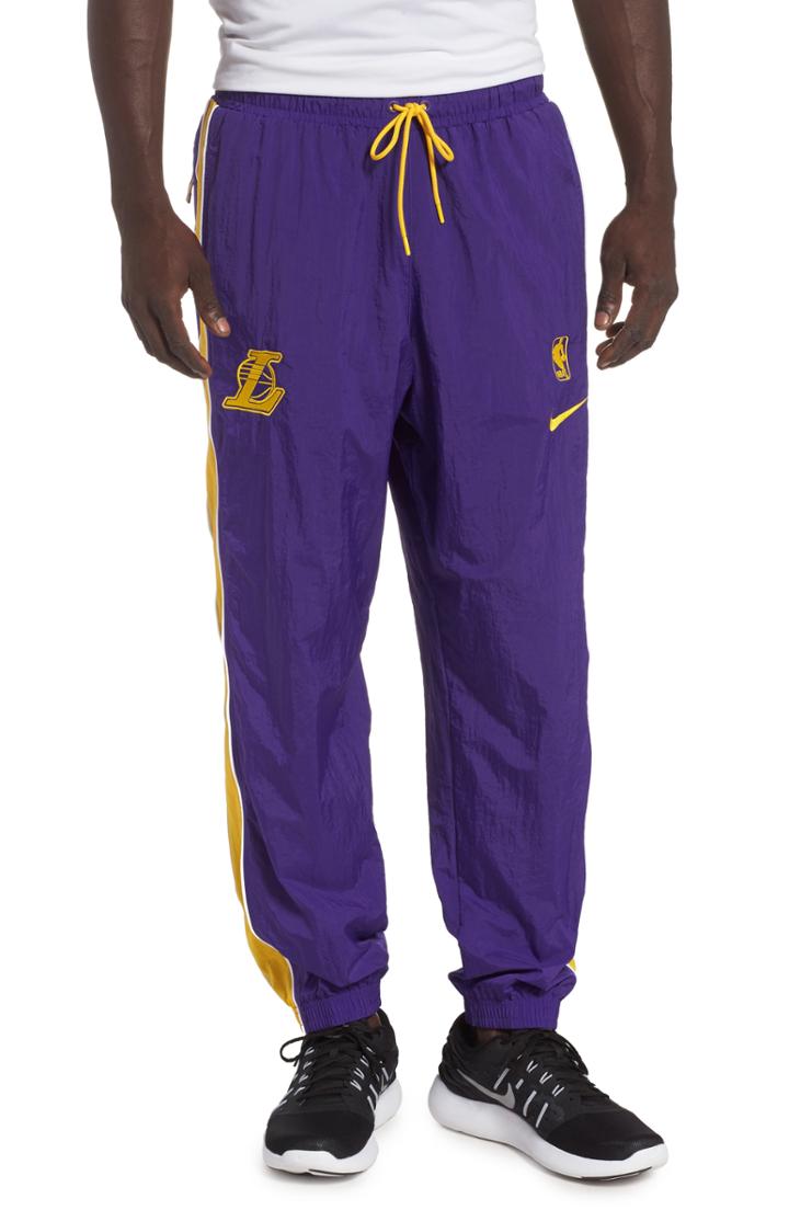 Men's Nike La Lakers Tracksuit Pants, Size - Purple