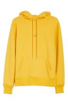 Women's Helmut Lang Taxi Cotton Hoodie - Yellow