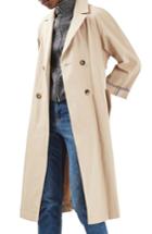Women's Topshop Relaxed Trench Coat