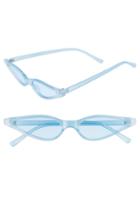 Women's Glance Eyewear 53mm Slim Cat Eye Sunglasses -