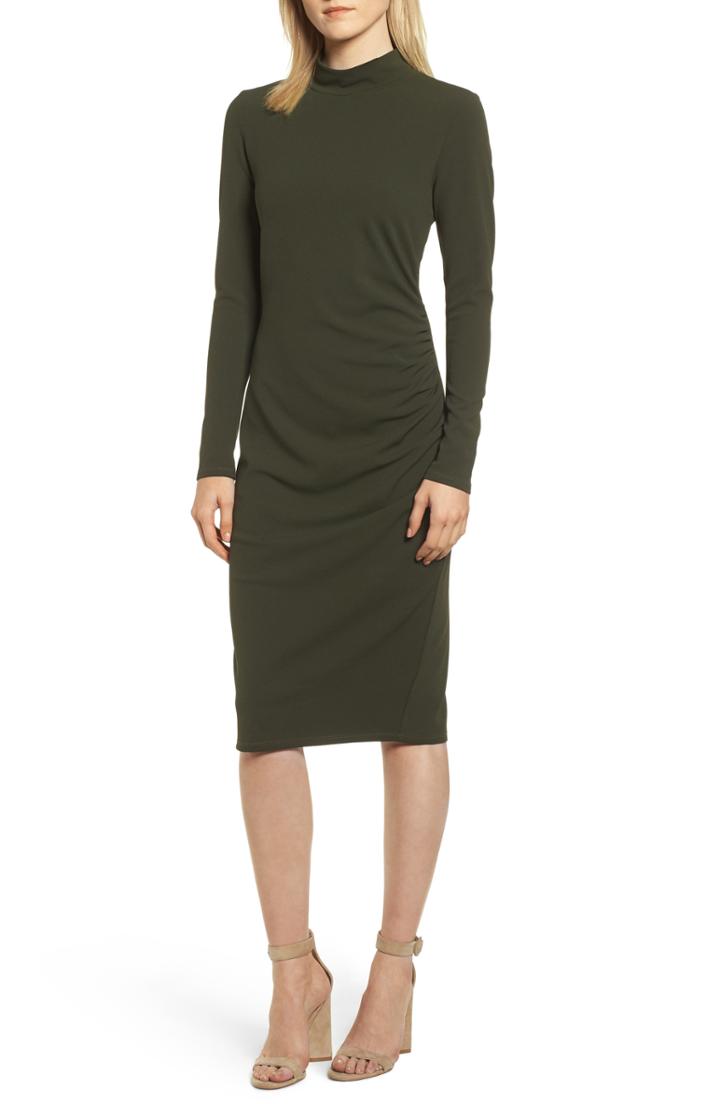 Women's Chelsea28 Mock Neck Body-con Dress