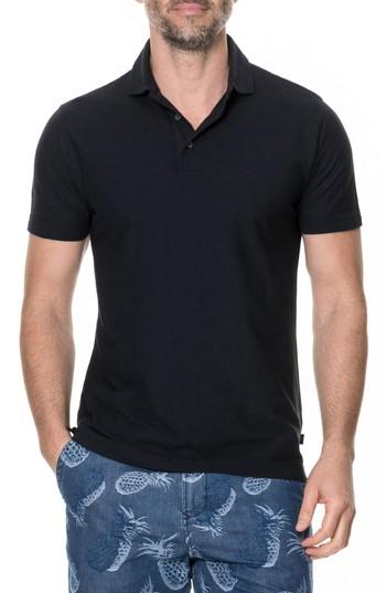 Men's Rodd & Gunn Wilsons Bay Sports Fit Polo - Black