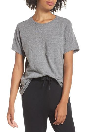 Women's Richer Poorer Pocket Tee - Grey