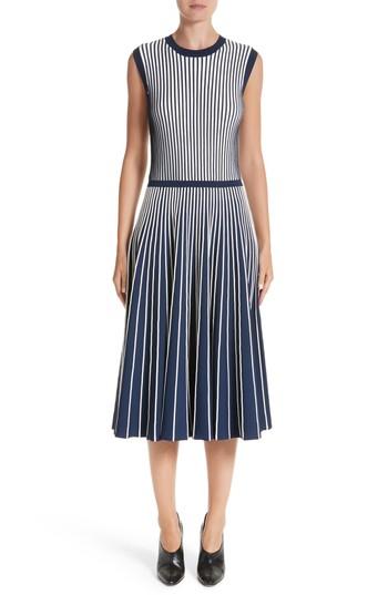 Women's Jason Wu Stripe Knit Day Dress - Blue