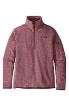 Women's Patagonia Better Sweater Zip Pullover - Pink