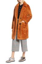 Women's Halogen X Atlantic-pacific Faux Fur Coat /xx-large - Green