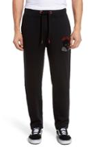 Men's True Religion Brand Jeans Rising Sun Embroidered Sweatpants - Black