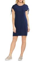 Women's Vince Camuto Lace-up Shoulder Dress, Size - Blue