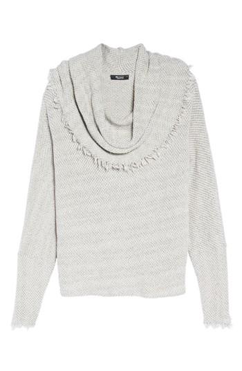 Women's Michael Lauren Oversize Turtleneck Sweater - Grey