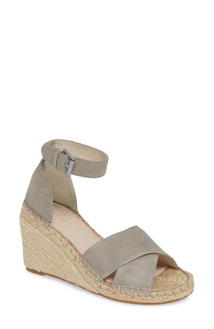 Women's Caslon Shiloh Espadrille Sandal M - Grey