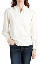 Women's Paige Alexi Ruffle Shirt - White