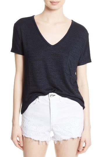 Women's Rag & Bone/jean Theo Pocket Tee - Blue