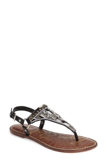 Women's Sam Edelman Greta Sandal .5 M - Black