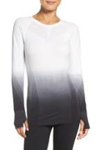 Women's Climawear Dip Dye Long Sleeve Top - Black