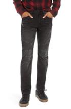 Men's Hudson Blinder Biker Skinny Fit Corduroy Pants - Black