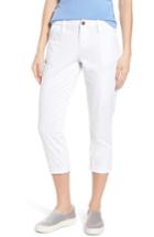 Women's Jag Jeans Gable Stretch Twill Utility Pants - White