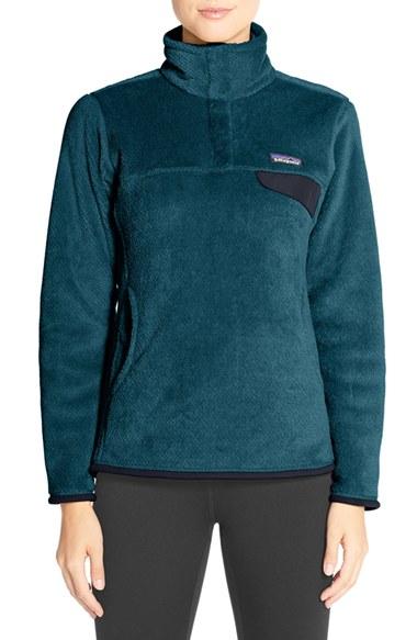 Women's Patagonia 're-tool' Snap Pullover - Blue