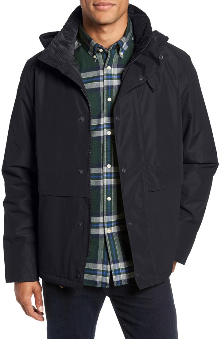 Men's Barbour Rathlin Jacket Waterproof Breathable Jacket - Blue