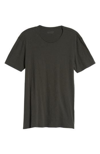 Men's Allsaints Slim Fit Crewneck T-shirt, Size - Black