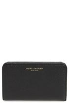 Women's Marc Jacobs Gotham Compact Leather Wallet - Black