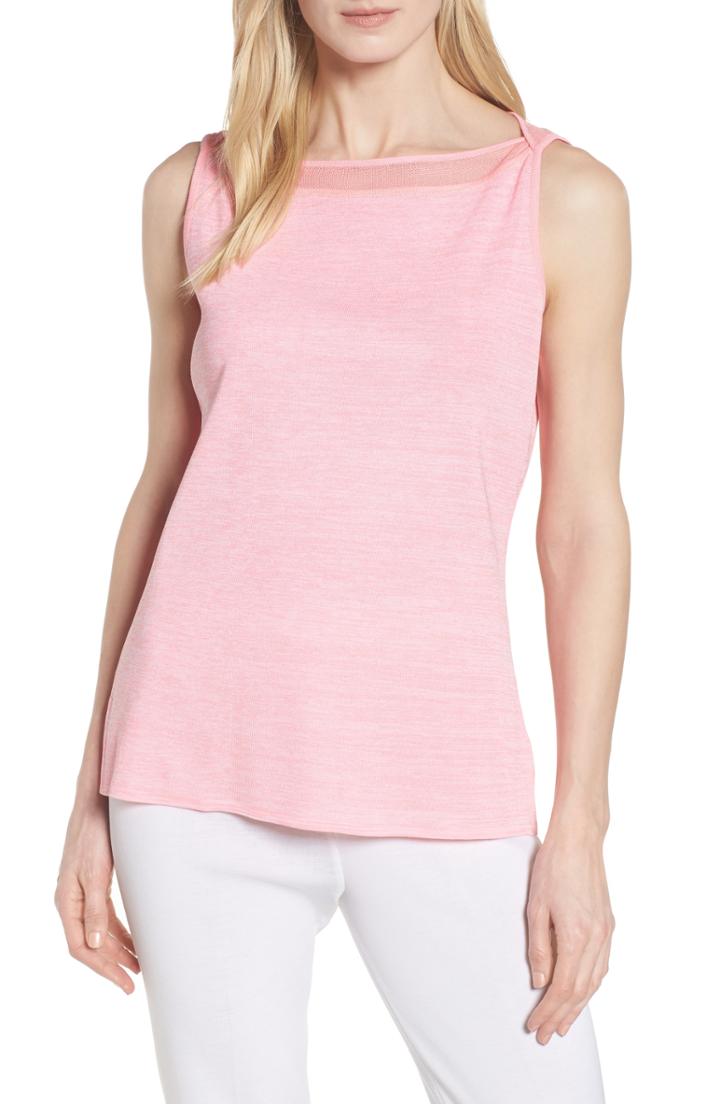 Women's Ming Wang Bateau Neck Tank